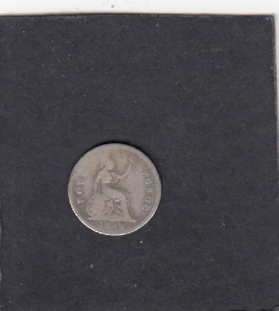 Beschrijving: 3 Pence  VICTORIA